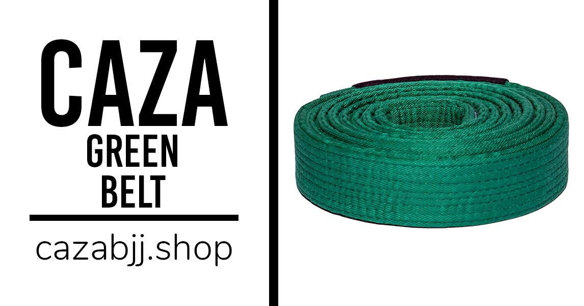 BJJ Green Belt CAZA BJJ Shop