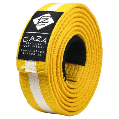 CAZA Yellow-White Belt